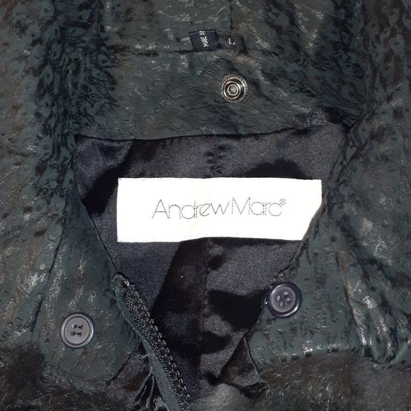 Andrew Marc Genuine NZ Opossum Fur Oversize‎ Vest - Picture 2 of 10